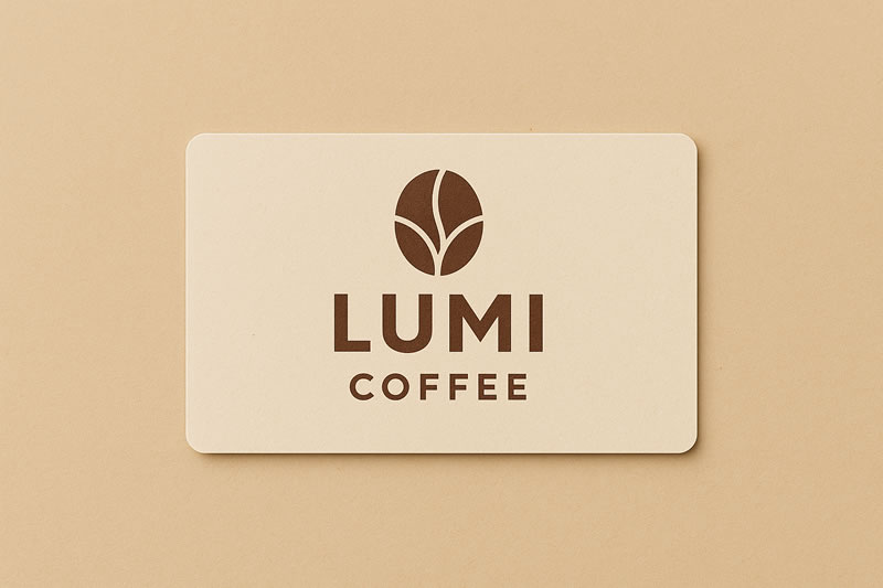 Lumi coffee - Card visit
